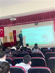 Teknik Program Öğrencilerinin Katılımıyla İş Sağlığı ve Güvenliği Eğitimi Gerçekleştirildi