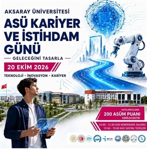 Makine ve Metal Teknolojileri Bölümü Öğrencilerimiz ASÜ Kariyer ve İstihdam Günü'ne Katılıyor!